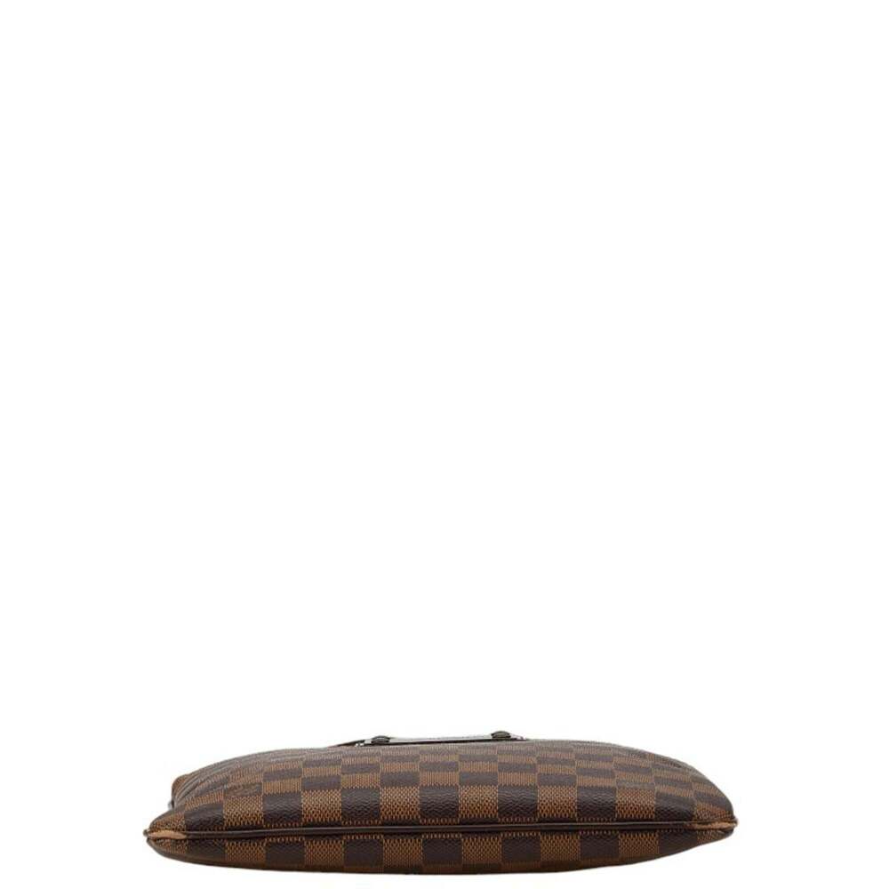 LOUIS VUITTON Authentic Brown Damier Leather Pochette Shoulder Bag - Picture 3 of 8